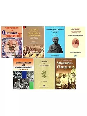 Mahatma Gandhi in Champaran (Set of 7 Books)