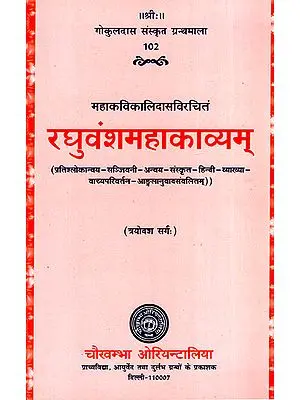 रघुवंशमहाकाव्यम् - Raghuvansha Mahakavyam (Canto-13)