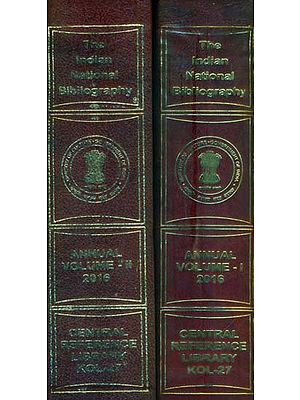 The Indian National Bibliography Annual Volume 2016 (Set of 2 Volumes)