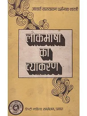लोकभाषा का व्याकरण - Grammar of Folk Language (An Old and Rare Book)