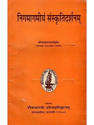 निगमागमीयं संस्कृतिदर्शनम - Nigmagamiyam Sanskriti Darshanam (A Collection of Essays)