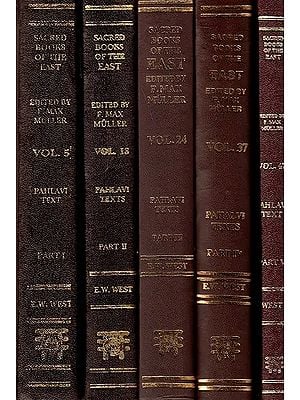 Sacred Book of the East- Pahlavi Text (Set of 5 Volumes)