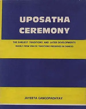 Uposatha Ceremony (An Old and Rare Book)
