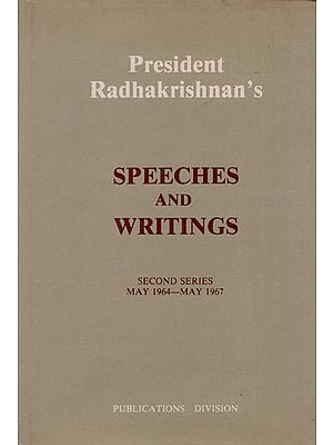 President Radhakrishnan's Speeches and Writings (An Old and Rare Book)