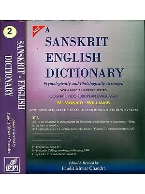 A Sanskrit English Dictionary (Set of 2 Volumes)