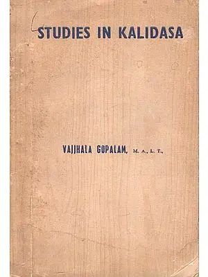 Studies in Kalidasa (Old and Rare Book)