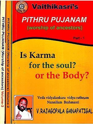 Pithru Pujanam: Worship of Ancestors (Set of 3 Volumes)