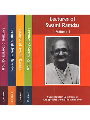 Lectures of Swami Ramdas- Swami Ramdas Conversations and Speeches During the World Tour (Set of 5 Volumes)