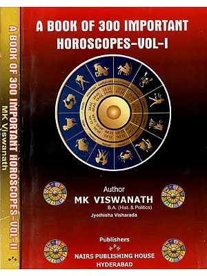 A Book of 300 Important Horoscopes (Set of Two Volumes)