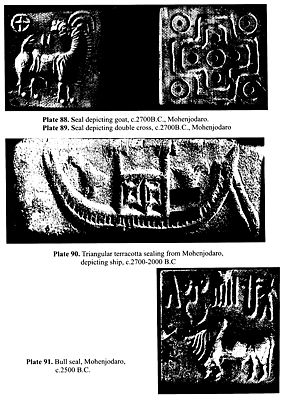 Decipherment of Harappan Script (Set of 2 Volumes) | Exotic India Art