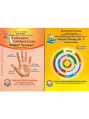 Ayurvedic Acupressure - Magnet Therapy (Set Of Two Parts)