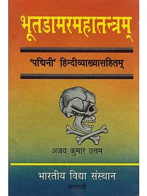 भूतडामरतन्त्रम: Bhoota Damara Tantra (An Old and Rare Book)