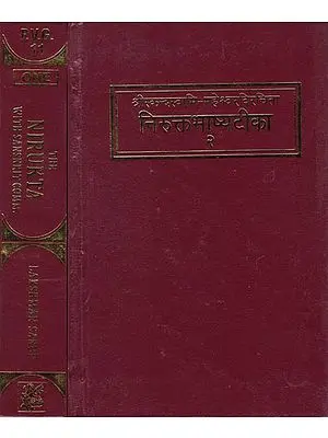 निरुक्तभाष्यटिका: Commentary of Skandsvamin & Mahesvara on The Nirukta (Set of 2 Volumes)