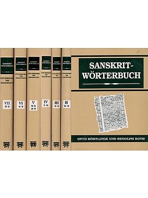 Sanskrit - Worterbuch (Set of 7 Volumes)