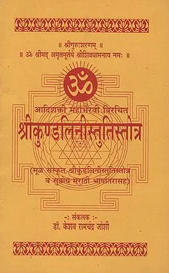 श्रीकुण्डलिनीस्तुतिस्तोत्र - Shri Kundalini Stuti Stotra (Marathi)