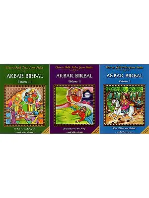 Akbar Birbal- Classic Folk Tales From India (Set of 3 Volumes)