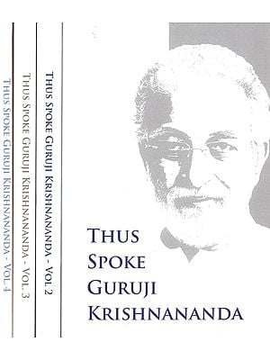 Thus Spoke Guruji Krishnananda (Set Of 4 Vol.)