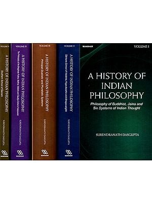 A History of Indian Philosophy - (Set of 5 Volumes)