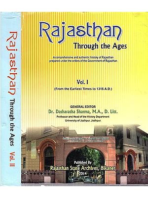Rajasthan Through The Ages (Set of 2 Parts)