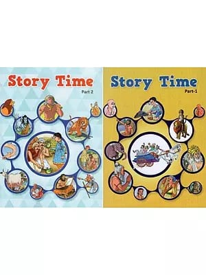 Story Time - Illustrated Moral Stories for Children (Set of 2 Volumes)