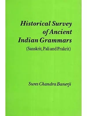 Historical Survey of Ancient Indian Grammars (Sanskrit, Pali and Prakrit)