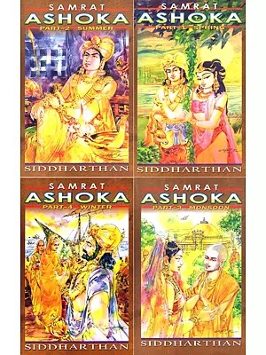 Samrat Ashoka (Set of 4 Volumes)