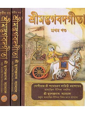 শ্রীমদ্ভগবদগীতা- Srimad Bhagavad Gita in Bengali (Set of 3 Volumes)