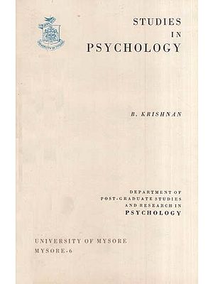 Studies in Psychology  (An Old and Rare Book)