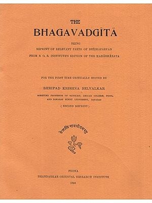 Critical Edition of The Bhagavadgita