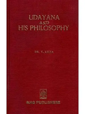 Udayana and his Philosophy (An Old & Rare Book)