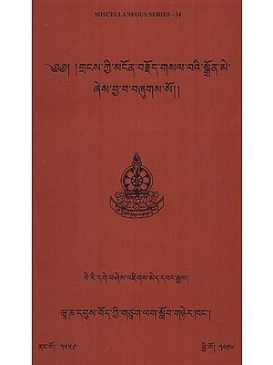 Grangs Kyi Mngon Brjod Gsal Ba'i Sgron Me (Tibetan)