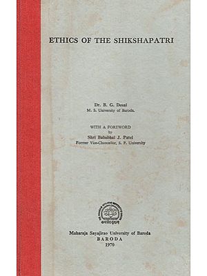 Ethics of The Shikshapatri (An Old and Rare Book)