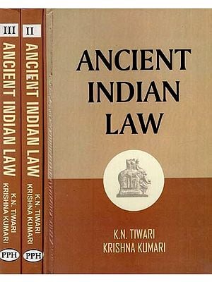 Ancient Indian Law (Set of 3 Volumes)