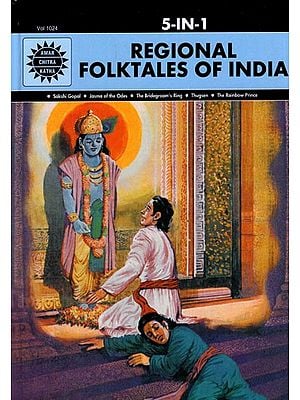 Regional Folk Tales of India- 5 in 1 (Comic Book)