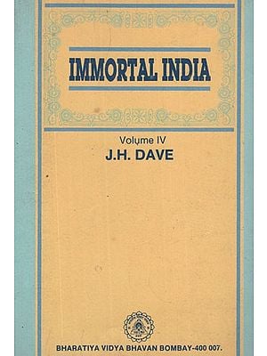 Immortal India- Vol- IV (An Old and Rare Book)