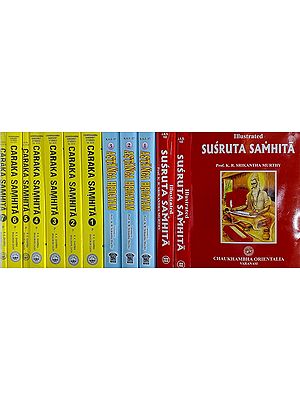 3 Fundamental Texts of Ayurveda (Susruta Samhita | Astanga Hrdayam | Caraka Samhita)