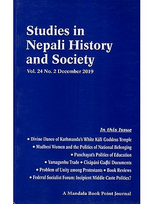 Studies in Nepali History and Society  Vol. 24 No. 2 December 2019