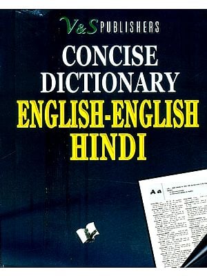 Concise Dictionary English-English Hindi (Pocket Size)