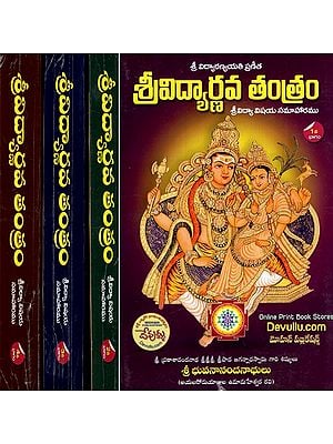శ్రీవిద్యార్ణవ తంత్రమ్: Sri Vidyarnava Tantram in Telugu (Set of 4 Volumes)