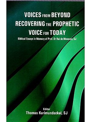 Voices from Beyond Recovering the Prophetic Voice for Today (Biblical Essays in Memory of Prof. Dr Rui de Menezes, SJ)