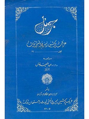 عری پرشین ایسی پر انسٹی ٹیوٹ مرتبه- Journal Arabic and Persian Research Institute: Vol-21