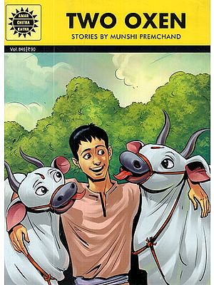 Two Oxen- Stories By Munshi Premchand (Comic Book)