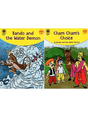 Cham Cham's & Bando and The Water Demon- 2 Part in 1 Book (Comic Book)
