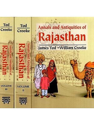 Annals and Antiquites of Rajasthan (Set of 3 Volumes)