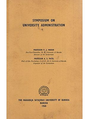Symposium on University Administration (An Old and Rare Book)
