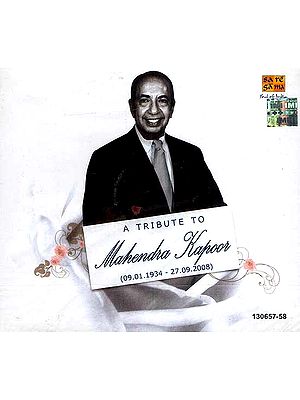 A Tribute To Mahendra Kapoor (Set of Two Audio CDs)