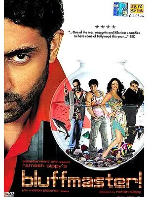 Bluffmaster (Hindi Film DVD with Optional Subtitles in English, French, German, Spanish, Malay, Arabic, Italian, Dutch and Portugese) - Two DVD Pack