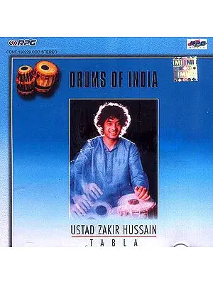 Drums of India Ustad Zakir Hussain Tabla (Audio CD)