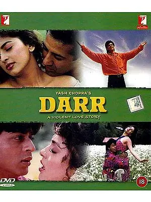Fear: One Man's Passionate Obsession with a Woman (A Violent Love Story Showcasing One of Shahrukh Khan's Finest Performances): Winner of the Best Film Award in 1993 (Hindi Film DVD with English Subtitles) (Darr)