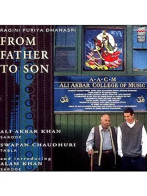 From Father to Son: Ragini Puriya Dhanasri (Audio CD)